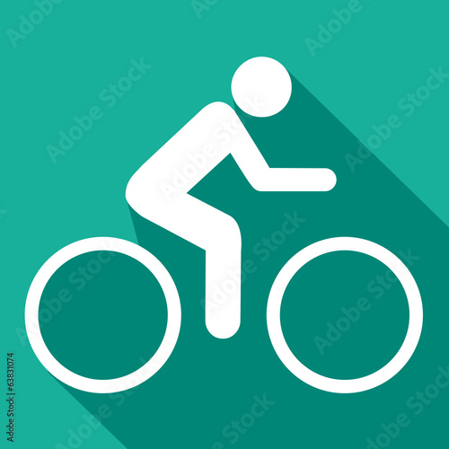 Logo piste cyclable.