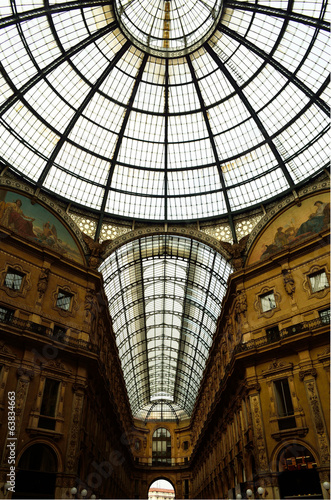 Obraz na płótnie Galleria Vittorio Emanuele w salonie