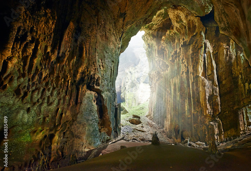 One of the most beautiful caves of Borneo Gomantong photo