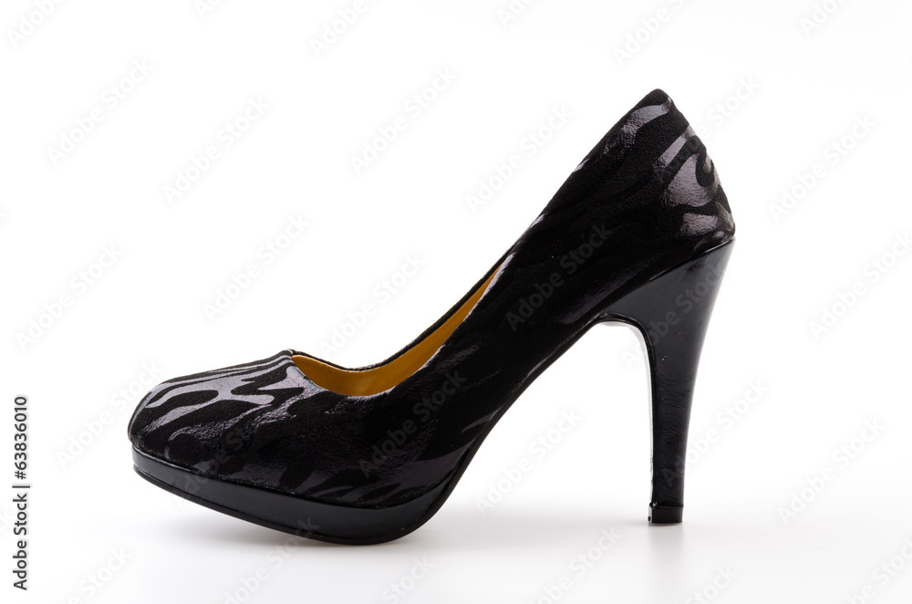 Women shoes isolated white background Women shoes isolated white background