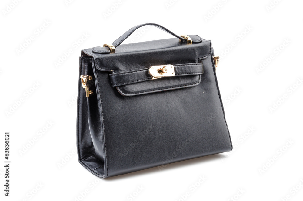 Handbag isolated white background Handbag isolated white background