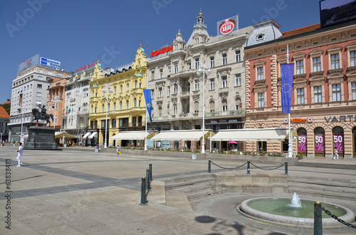 Piazza Ban Jelacic, Zagabria