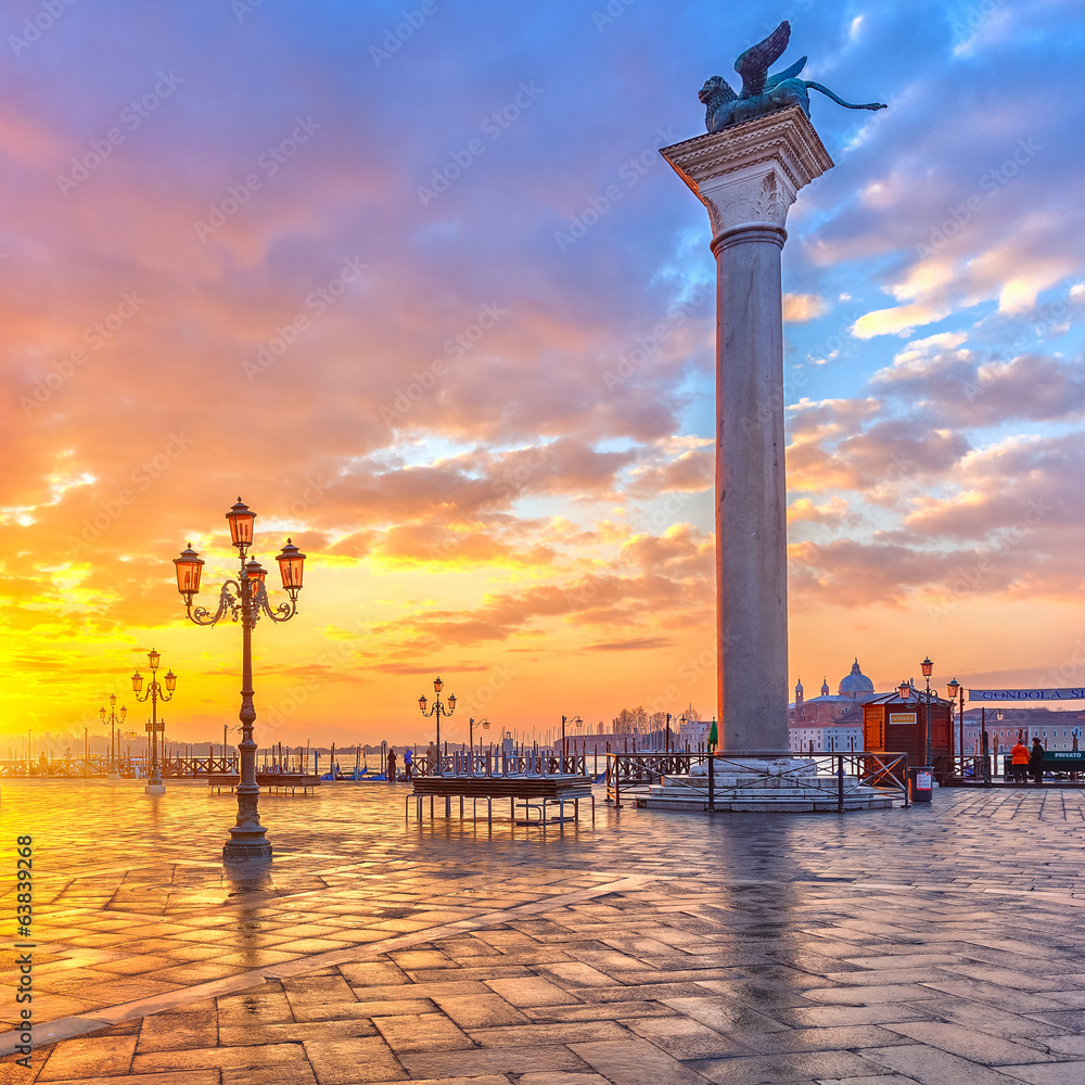 Fototapeta premium Sunrise in Venice