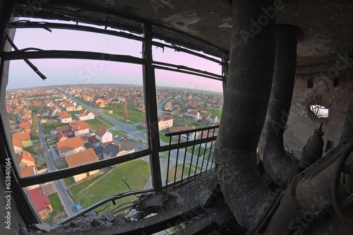 Panorama of city Vukovar © wolf1984