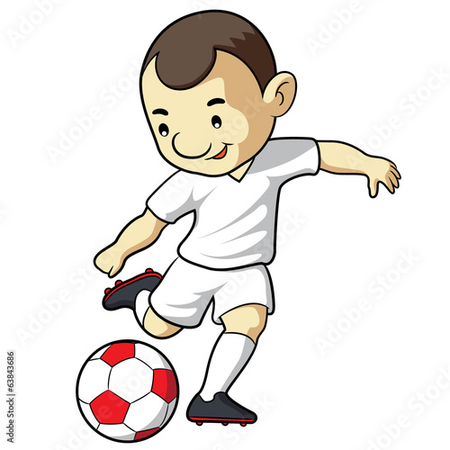 Soccer Kid Cartoon