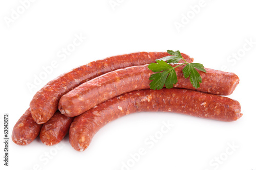raw sausage