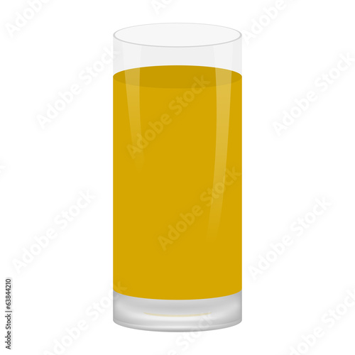 glass of apple juice