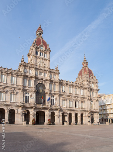 City council of La Coruna, Galicia, Spain