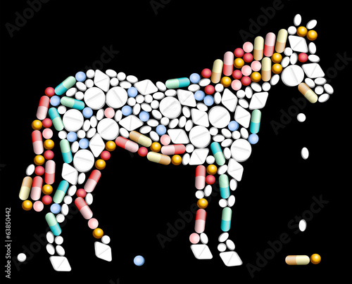 Tablets Pills Horse