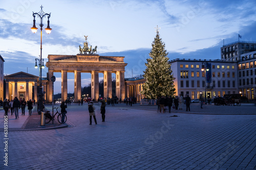 Photography brandenburger tor weihnachtsstimmung