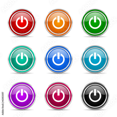 power  vector icon set