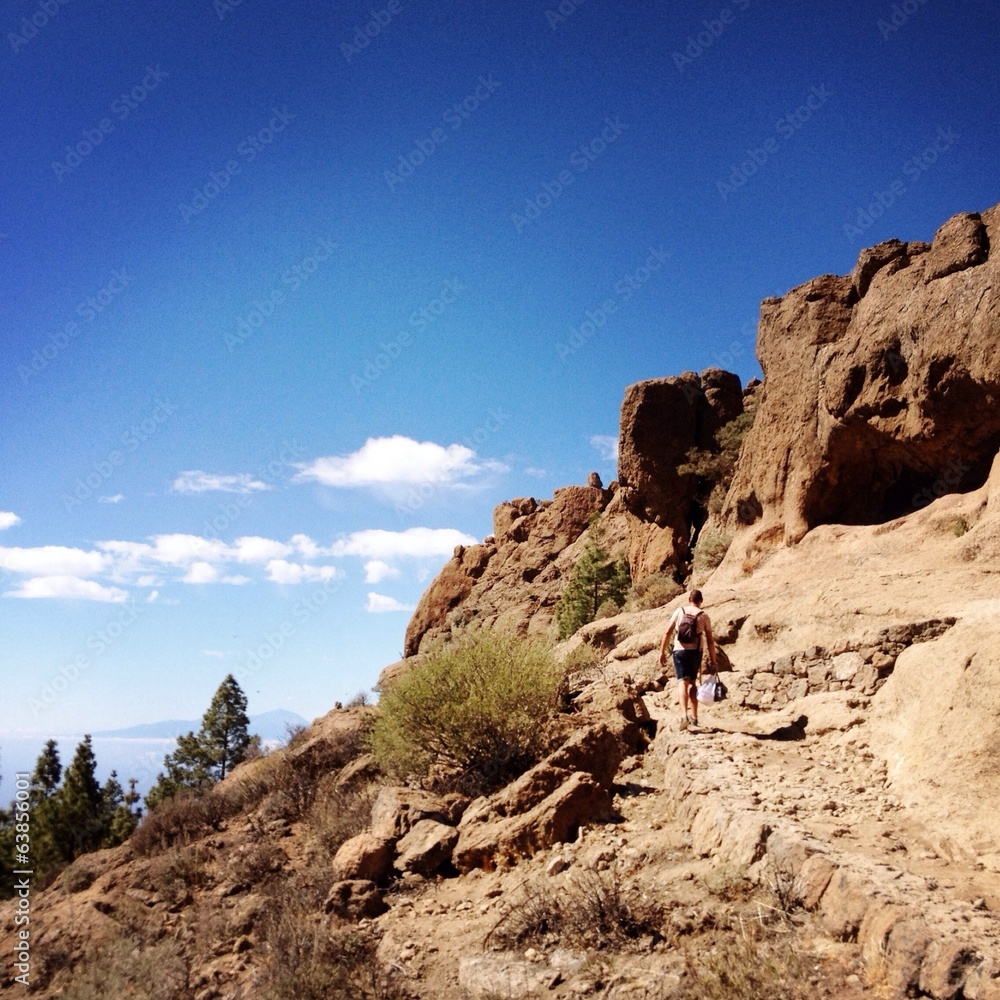 Fototapeta premium Gran Canaria route