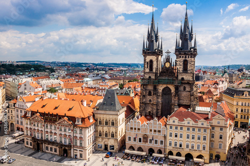 Canvas Print Prague, Old Town Square