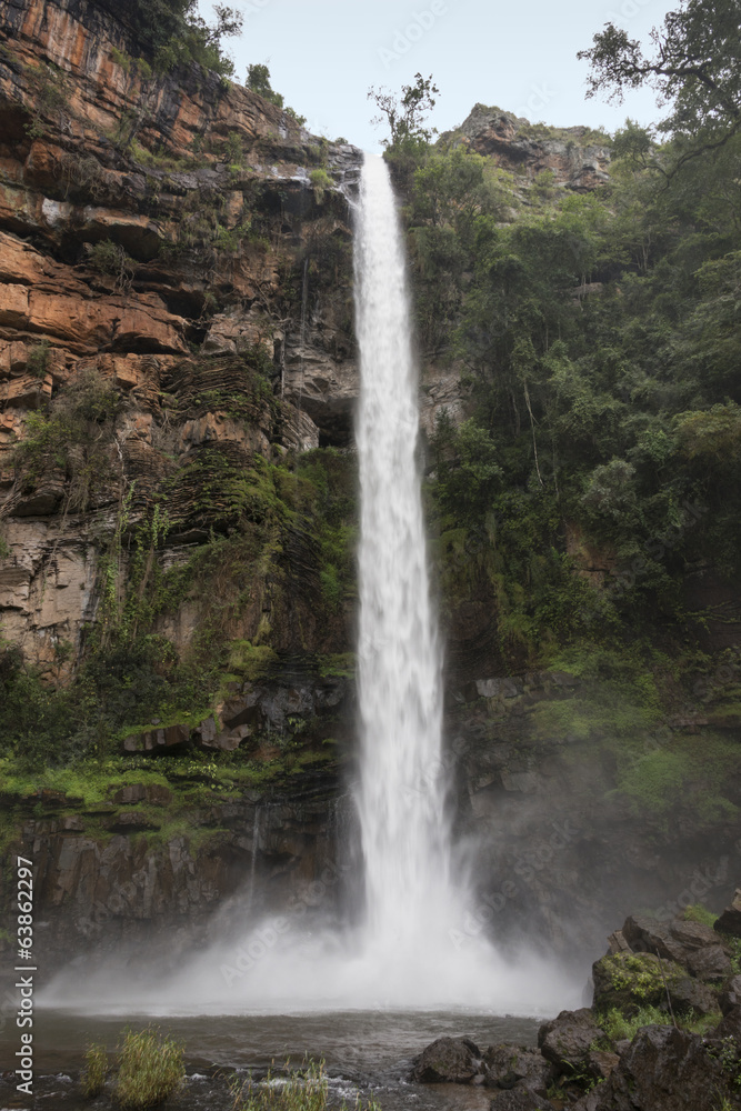 lone creek falls waterfall near sabie in south africa