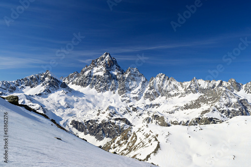 High mountain peak