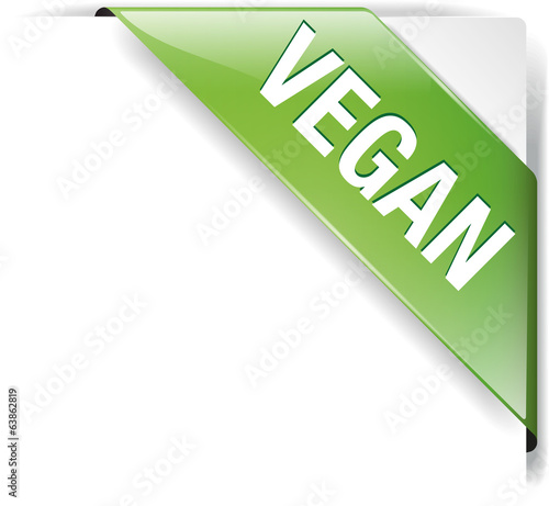 Grüne Ecke Banderole Vegan