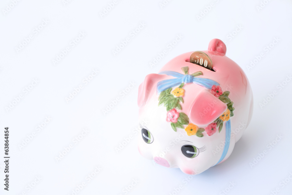 ブタの貯金箱 ブタの貯金箱