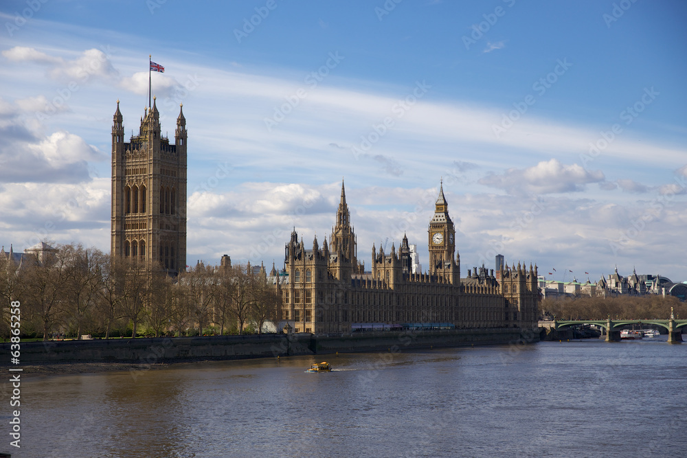 Obraz premium The Houses of Parliament