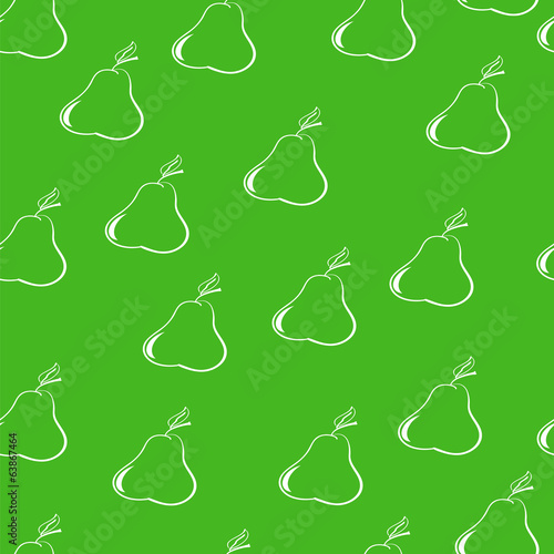 pears on a dark green background?