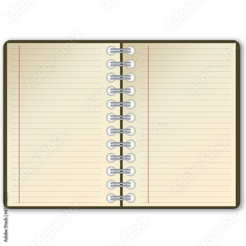 Open notebook