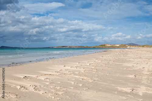Irish sandy beach