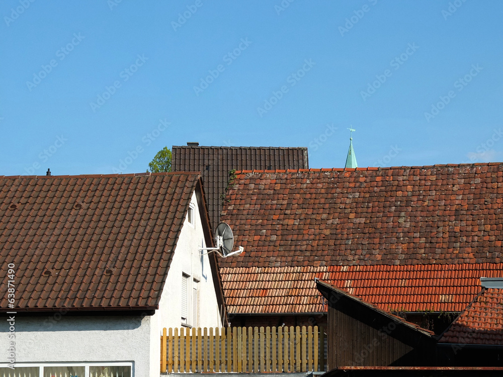 Altes Ziegeldach Altes Ziegeldach