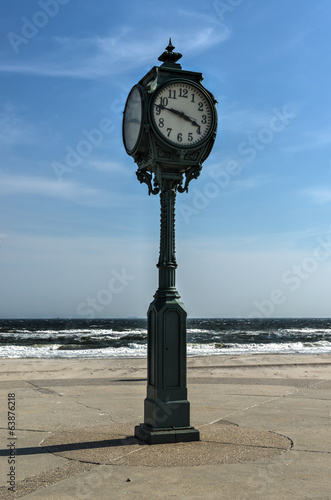 Antique Clock, Jacob Riis Park photo