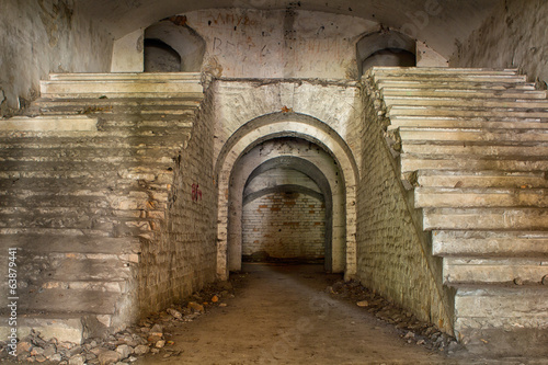 Ruins of ancient fort Tarakanov