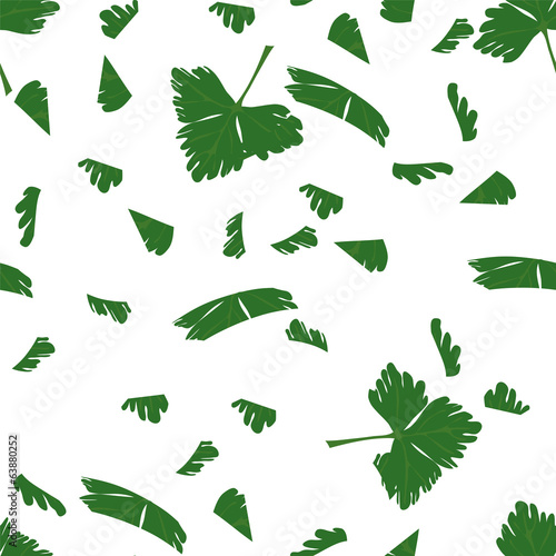Chopped Parsley Seamless Pattern
