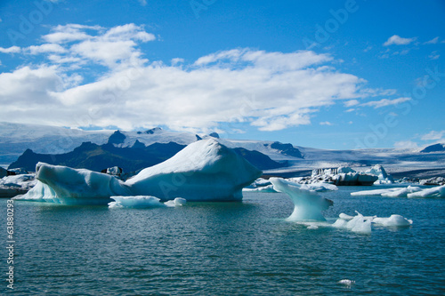 Jokulsarlon Glacial Lagoon in Iceland