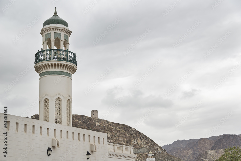 Minaret Muscat Oman