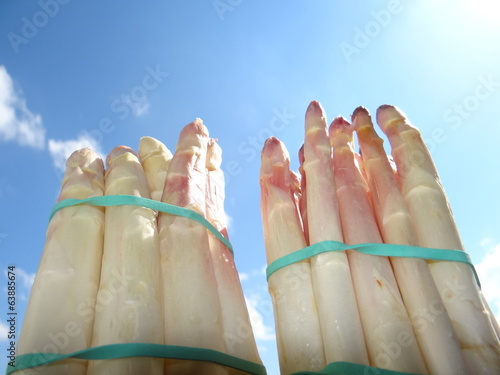 Bottes d'asperges