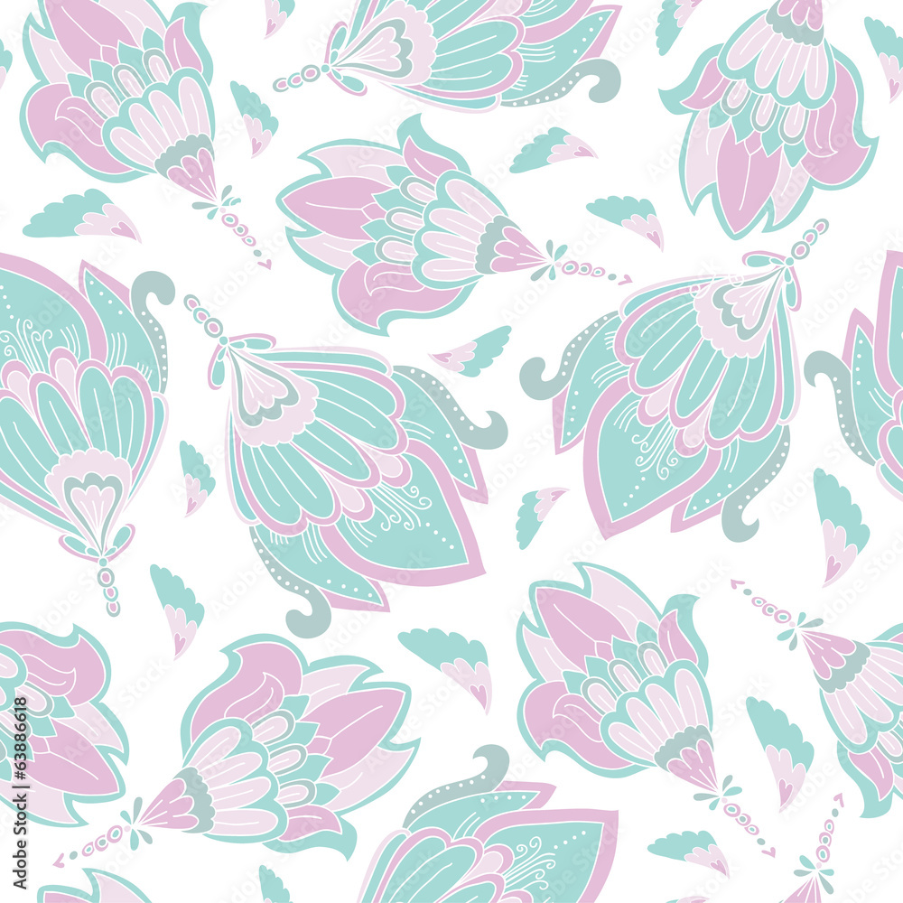 Floral Background.Seamless texture. Vector art Floral Background.Seamless texture. Vector art