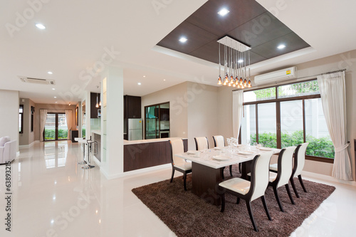 Modern dining room