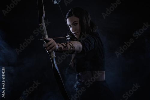 Archery woman
