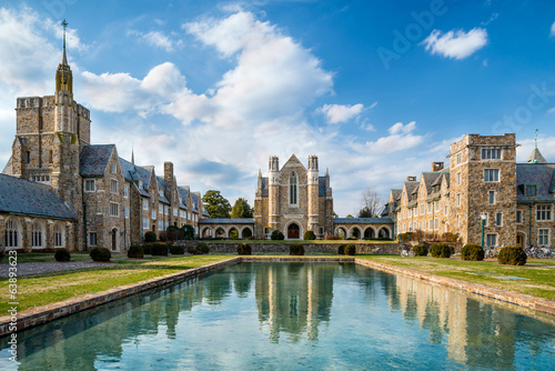 Historic dining hall at Berry College in Rome, Georgia