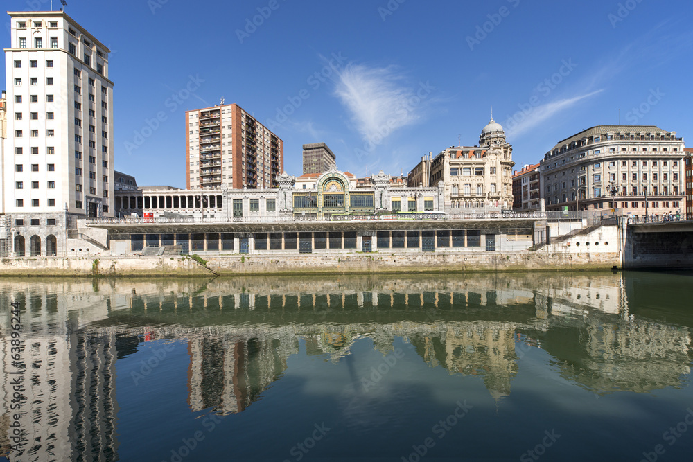 Bilbao city, Bizkaia, Basque country, Spain.