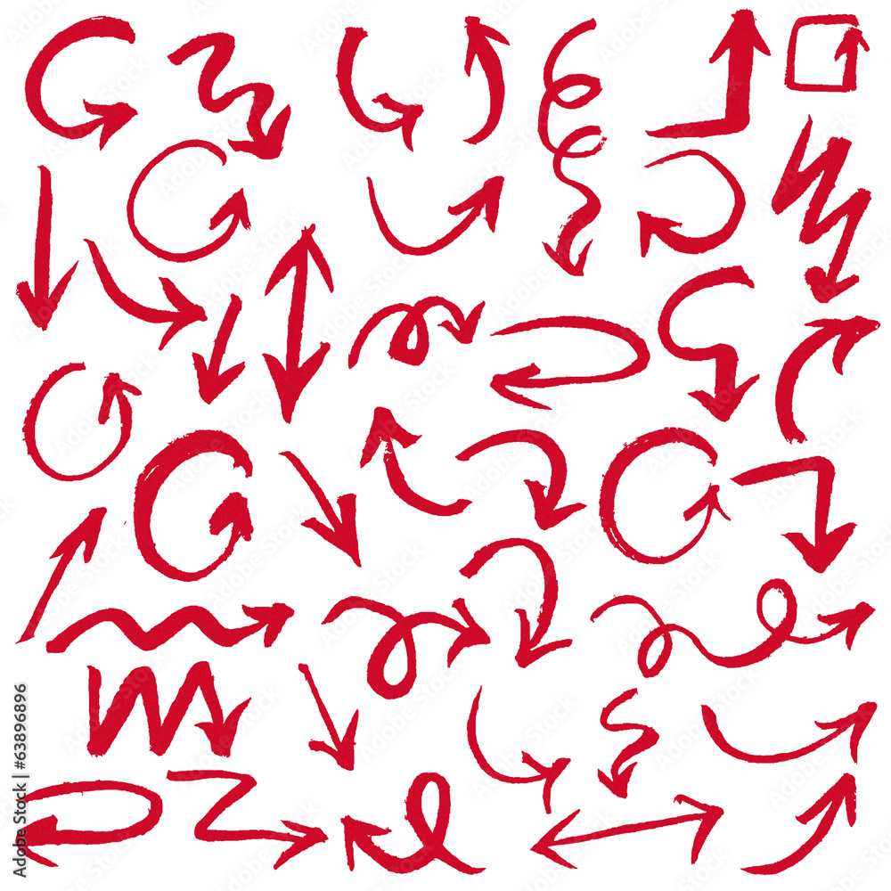Hand Drawn Arrows Hand Drawn Arrows