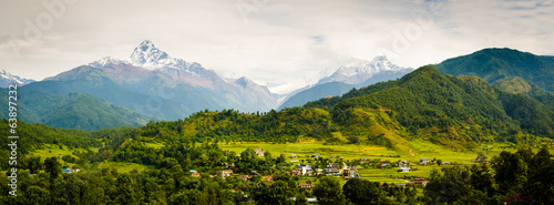 Annapura Panorama, from near Pokhara photo
