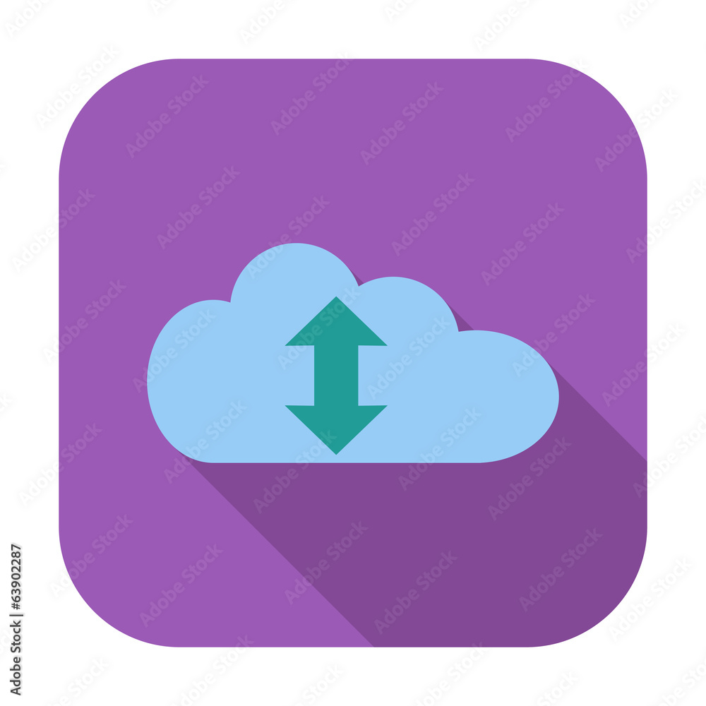 Cloud computing icon Cloud computing icon