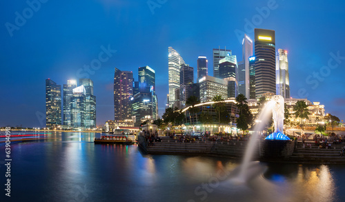 Singapore skyline and cityscape