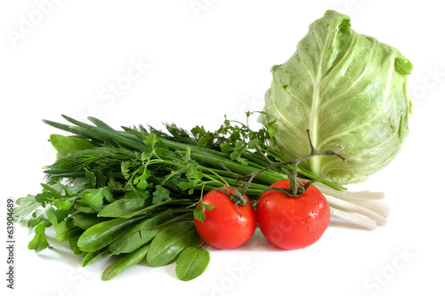 cabbage tomato spinach onions sorrel parsley