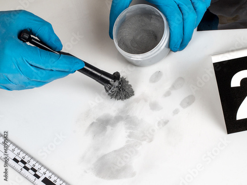 Принти на полотні Fingerprint