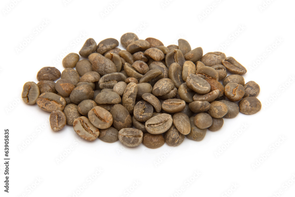 Green coffee beans Green coffee beans