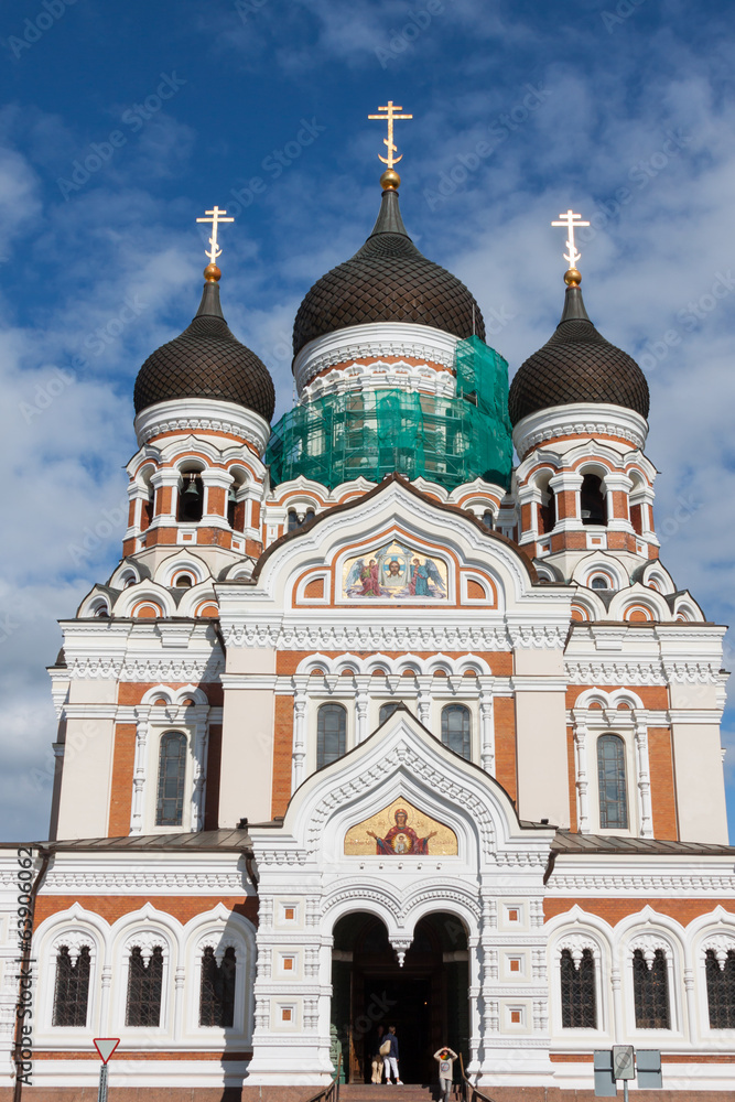 Alexander Nevsky Cathedral. Tallinn, Estonia