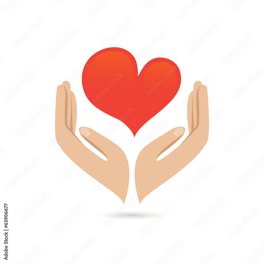 Hands love protect poster Hands love protect poster
