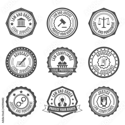 Law labels set