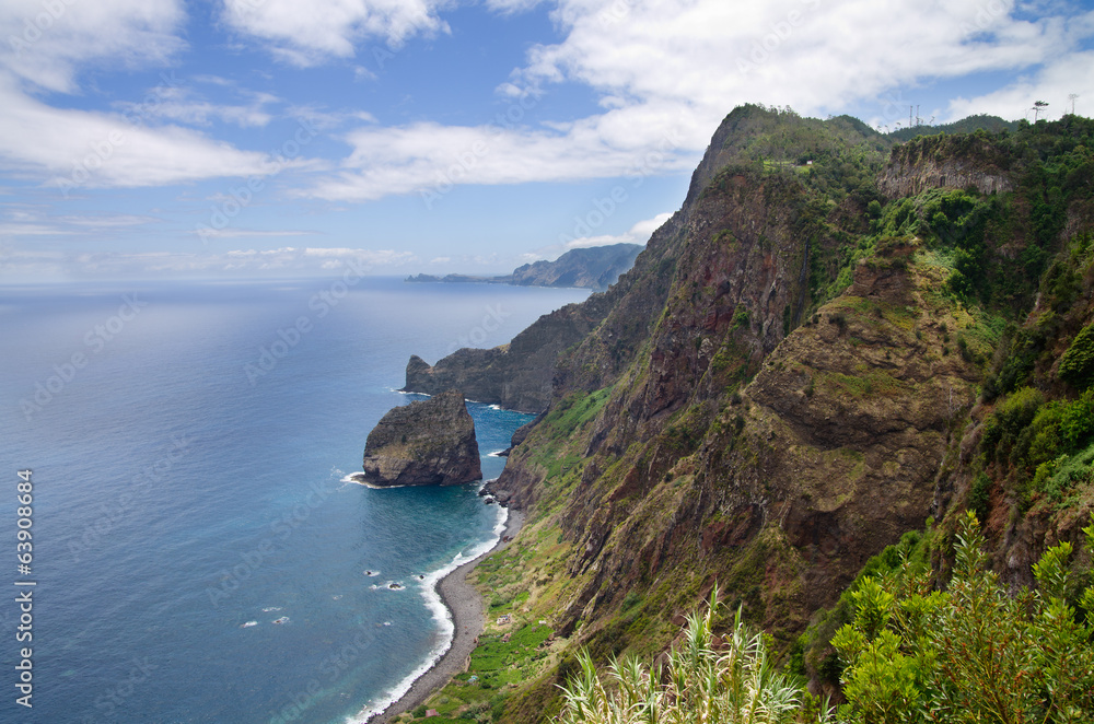 Santana coastline, Madeira