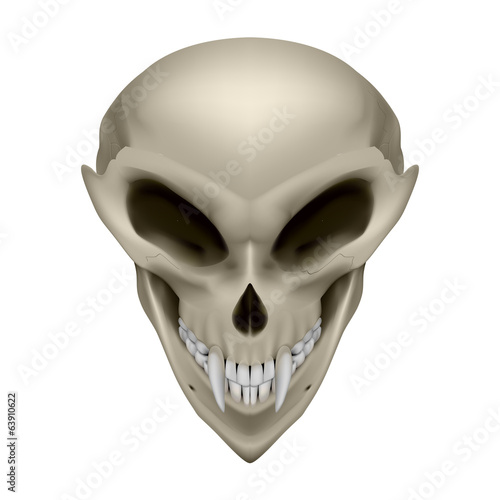 Skull of a mutant