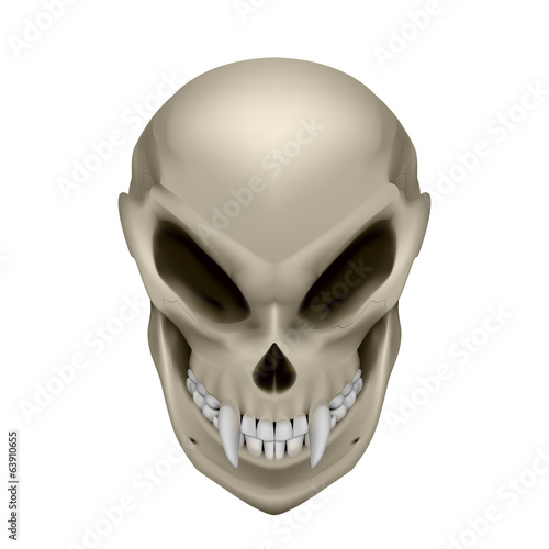 Skull of a mutant